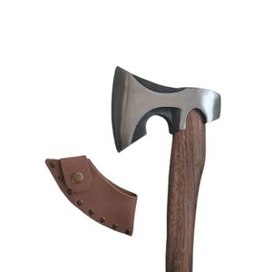High Carbon Steel <strong>Axe</strong> Head with Wood Handle Flat Head Industrial Grade Outdoor Camping Carpenter DIY Woodchopping <strong>Tree</strong> <strong>Cutting</strong> - Product Image 5