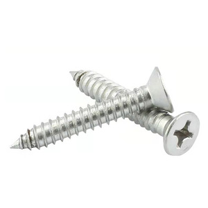 Tornillos autorroscantes avellanados de acero inoxidable Yu Sai M2 M2.5 M3 M4 M5 M6 para construcción metálica - Product Image 2