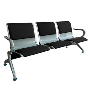 Sillas de Espera para Aeropuerto de Estilo Popular a Precio de Fábrica, Silla de Sala de Espera de 3 Plazas - Product Image 2