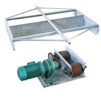 Système de raclage de limon de volaille racleur automatique de limon pour les fermes porcines