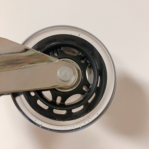Rodízio de Plástico para Cadeira de Escritório <span class=keywords><strong>75MM</strong></span> Sem Haste - Product Image 5