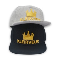 Logo de broderie 3D coloré personnalisé casquettes Snapback en acrylique 6 panneaux chapeaux pour hommes