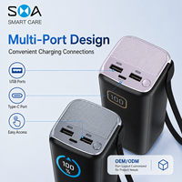 Cadeau avec logo personnalisé, Powerbanks 10000mah, chargeur portable pour tous les téléphones, iPad, PC