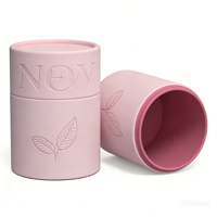 Boîte en forme de cercle, boîte en carton rigide cylindrique avec estampage UV et gaufrage personnalisable, emballage pour bouteilles