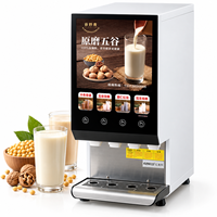 Distributeur Commercial Automatique de Boissons Instantanées à Base de Céréales – Machine Commerciale à Boissons Chaudes à Base de Céréales – Machine à Préparer le Lait de Soja Chaud