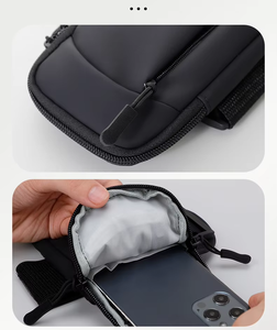 Sac de poignet de sport imperméable pour téléphones mobiles Sac de bras universel pour la course à pied et le jogging avec doublure en PU Activités de plein air - Product Image 6