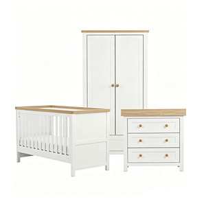 Cuna y Cama para Bebé Moderna y Versátil, Transformable en Madera con Características de Seguridad para Dormitorio y Sala de Estar - Product Image 1