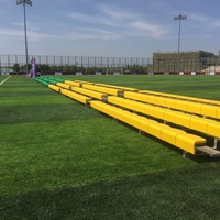 Gradins de gymnastique en aluminium mobiles de football pointe et rouleau Portable tribune d'événement Sport stade banc siège métal Tribune support