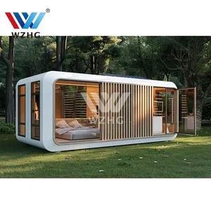 Contemporary Prefab Houses Top Quality Luxury Apple Cabin Movable House Apple Cabin Prefab
