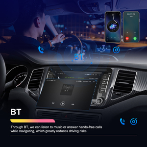 Autoradio Podofo Android 7" 2+64G Carplay Android Auto GPS WIFI RDS per VW/<span class=keywords><strong>Polo</strong></span>/Caddy/Skoda/Jetta/Seat/Touran/Passat/Golf 5 6 - Product Image 3