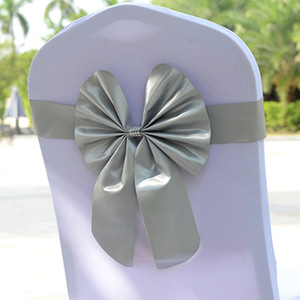 18 colores fiesta boda decoración silla arco satén silla fajas traseras para crear dulce cálido para fiesta de cumpleaños - Product Image 4