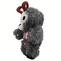 WENDIGO Cryptid Plushie Strange Fellows Wendigo Peluche Jouet à poil long Chambre Crâne Vache Peluche Animal