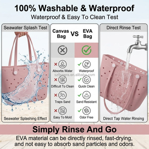 Bolsa de <span class=keywords><strong>Playa</strong></span> Ligera de EVA Directo de Fábrica, Impermeable y Antideslizante, Bolsa de Goma para Viajes Familiares, Piscina, Crucero y Artículos Esenciales de Vacaciones - Product Image 5