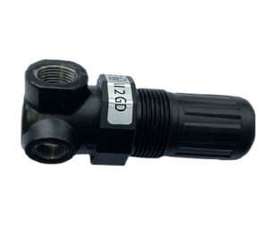 Régulateur miniature à port G1/4, sortie 0,3-7 bars, entrée 20 bars, type de décharge, R07-200-RNKG - Product Image 6