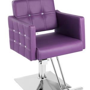 Mor renkte Modern çelik berber sandalyesi-berber oturma odası fabrika toptan için seçenek <span class=keywords><strong>Salon</strong></span> mobilya ekipmanları - Product Image 3