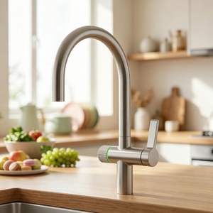 Grifo Inteligente 5 en 1 con <span class=keywords><strong>Agua</strong></span> Fría, Caliente, a Temperatura Ambiente y <span class=keywords><strong>Purificada</strong></span>, <span class=keywords><strong>Dispensador</strong></span> <span class=keywords><strong>de</strong></span> <span class=keywords><strong>Agua</strong></span> Bajo Fregadero con Grifo Mecánico <span class=keywords><strong>de</strong></span> Metal - Product Image 6