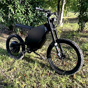 SS30 Electric Bike for Adults 15000W Rear Hub Motor 72V 75Ah Lithium Battery Fat Tire 19/21inch Single Speed Disc Brake - Product Image 1