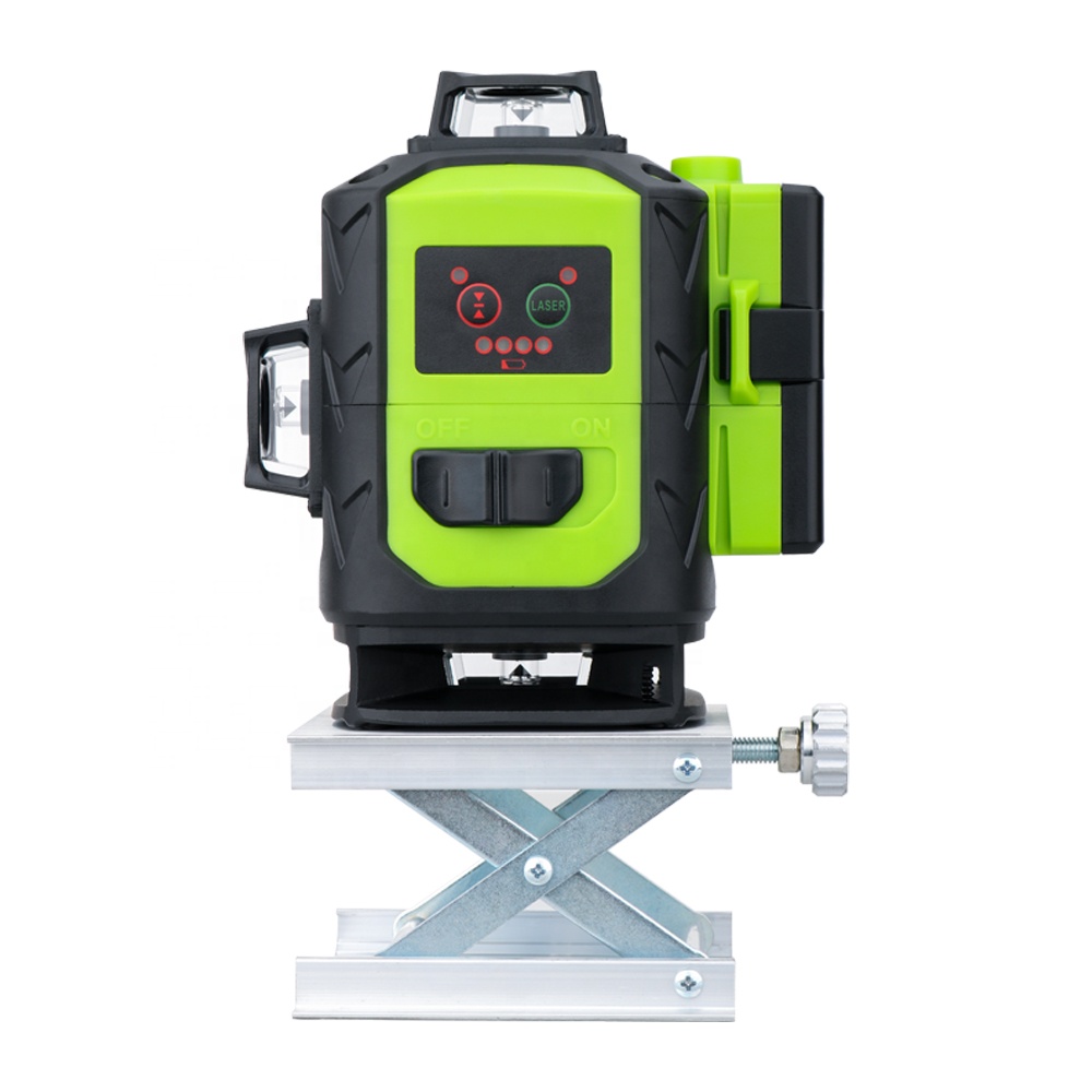 Fukuda 360° Rotary Self-Leveling Laser Level—16 Lines Green Laser
