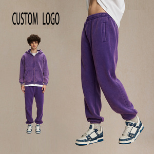 Pantalones Deportivos Personalizados de Tela Gruesa para Mujer, Pantalones Deportivos con Forro Polar, Pantalones de Pierna Recta, Pantalones Deportivos Holgados para Mujer - Product Image 2