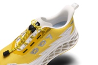 Zapatillas Deportivas para Hombre con Malla Impresa en 3D, Cordones, Entresuela de TPU, Diseño Hueco, Transpirables, Ligeras, con Amortiguación, para Caminar