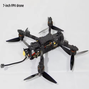 Drones FPV professionnels de 7 pouces, avion télécommandé avec cadre en fibre de carbone, caméra HD, moteur sans balais 900KV, mode sans tête - Product Image 2