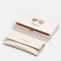 Boîte d'emballage et d'expédition personnalisée avec logo pour étuis à lunettes de soleil et lunettes de vue