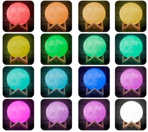2022 New Version 16 Colors RGB Remote Control 3D Moon Lamp Circuit Board - Product Image 6