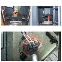 Fresadora CNC Controlada por FANUC con ATC de 24 Herramientas y Memoria de Programa de 512K para Contornos Complejos