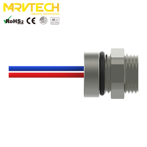 Marvtech Rear <b>Lock</b> Table Mount <b>Cable</b> Connectors <b>with</b> Wire for Factory Automation - Product Image 4