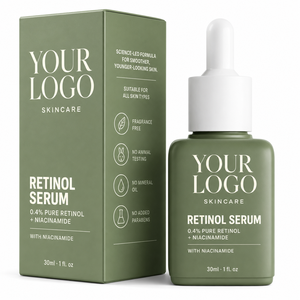 Suero de Retinol con Fórmula de Niacinamida para el Cuidado de la Piel, Tendencia ODM OEM, Textura Suave, Refina los Poros, Reaparece la Piel Juvenil, Tono Uniforme - Product Image 1
