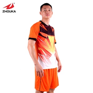 Apoyo en línea de pedido tela de secado rápido ropa de fútbol diseño Reversible Grace fútbol camisa fabricante fútbol Jersey - Product Image 6