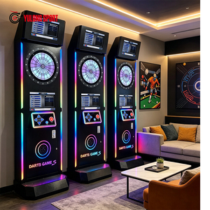 Máquina de Dardos Electrónica con Pantalla LCD, Operada con Monedas, Certificada por CE, Marca Yulong, con 12 Dardos de Punta Blanda - Product Image 1