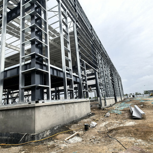 Structure <span class=keywords><strong>en</strong></span> acier pour atelier industriel, entrepôt préfabriqué, <span class=keywords><strong>kit</strong></span> pour la fabrication, construction rapide, économique - Product Image 2