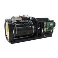 86-860mm F5.5 Zoom Continu MWIR LEO Détecteur Thermique Imagin