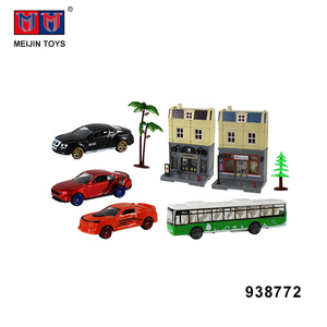 ถนนฉากรถบัสรุ่น<span class=keywords><strong>1</strong></span>/<span class=keywords><strong>64</strong></span>ขนาด Diecast รถรุ่น - Product Image 2