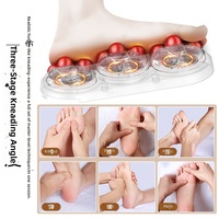 Baignoire de massage électrique pour les pieds avec chauffage à température constante, stérilisation à l'ozone et infrarouge, massage automatique – Cadeau idéal