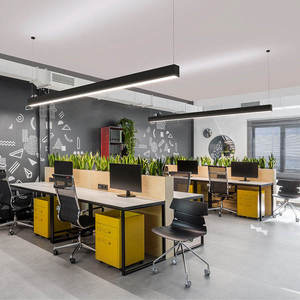 Illuminazione per Tavolo da Biliardo HanYin, Luce Lineare a LED Sospesa Dimmerabile per Ufficio e Magazzino - Product Image 4