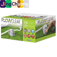 Chauffe-eau standard européen dédié à la piscine et à l'étang, accessoires pour piscine mobile en plastique Jingchuang58259