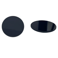 Filtre de lentille en verre noir transmettant les UV ZWB3 de qualité supérieure pour lampe torche UV 365 nm, compatible avec les longueurs d'onde 255 nm, 275 nm, 295 nm, 310 nm, 320 nm, 340 nm, 365 nm