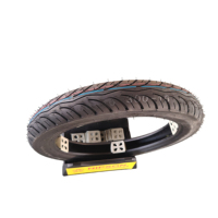 NIPSON 170/80-15 Chambre à air de moto neuve pour pneu de moto à paroi latérale blanche, robuste, pour Cruiser et Touring, de qualité usine