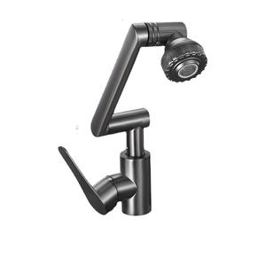 Gun grey Household Universal Sink basin <span class=keywords><strong>1080</strong></span> <span class=keywords><strong>gradi</strong></span> <span class=keywords><strong>rotante</strong></span> acqua calda e fredda <span class=keywords><strong>rubinetto</strong></span> per lavabo da cucina <span class=keywords><strong>rubinetto</strong></span> per lavabo da bagno - Product Image 1