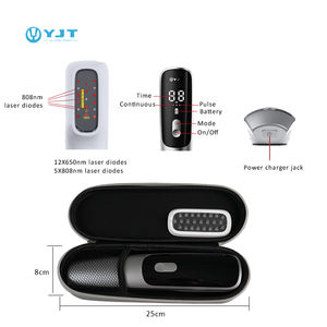 Perangkat terapi Laser portabel 808nm dan 650nm, perangkat terapi Laser pertumbuhan rambut, manajemen nyeri penyembuhan luka, perangkat terapi Laser pertumbuhan rambut - Product Image 3