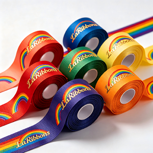 Bobine de ruban imprimé personnalisée OEM pour les fêtes, présentée en boîte de présentation PDQ en carton prêt à l'emploi, prix usine - Product Image 6