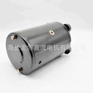 มอเตอร์ไฟฟ้ากระแสตรง W-9143 12V 1.2Kw 42มม. แบบยึดหน้าแปลน ชนิดแปรงถ่าน สำหรับอุปกรณ์เครื่องจักรกล - Product Image 4