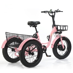 <span class=keywords><strong>Tricycle</strong></span> <span class=keywords><strong>électrique</strong></span> à gros pneus pour adultes, vélo à 3 roues avec assistance au pédalage de 24 pouces, <span class=keywords><strong>tricycle</strong></span> <span class=keywords><strong>électrique</strong></span> alimenté au lithium pour la neige et tous les terrains - Product Image 6