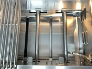 Portable Commercial Stainless Steel 4 Main <b>Burner</b> Built-In Gas BBQ Grills With Infrared <b>burner</b> - Product Image 6