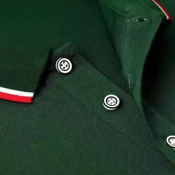 Camiseta de polo masculina de manga curta, moda azul, verde, vermelho, branco, de negócios, casual, plus size 3xl 4xl, 2022
