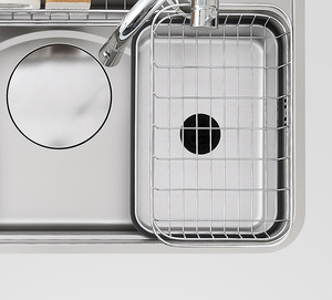 Matte Black Nano Stainless Steel Workstation Kitchen Sink with Hidden Cover and Pull Down Sprayer - Product Image 3