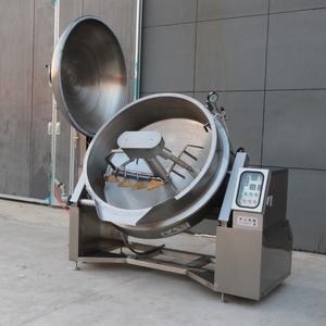 Commercial Automatic Electric Heating <strong>Pan</strong> With Mixer Industrial Cooking <strong>Pan</strong> Meat <strong>Jam</strong> Cooker Sauce Mixing Cooking Mixer - Product Image 1