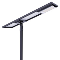 Lampe solaire LED de rue Aufiner IP65 18V 60W, design modulaire tout-en-un, éclairage solaire LED extérieur intégré pour routes